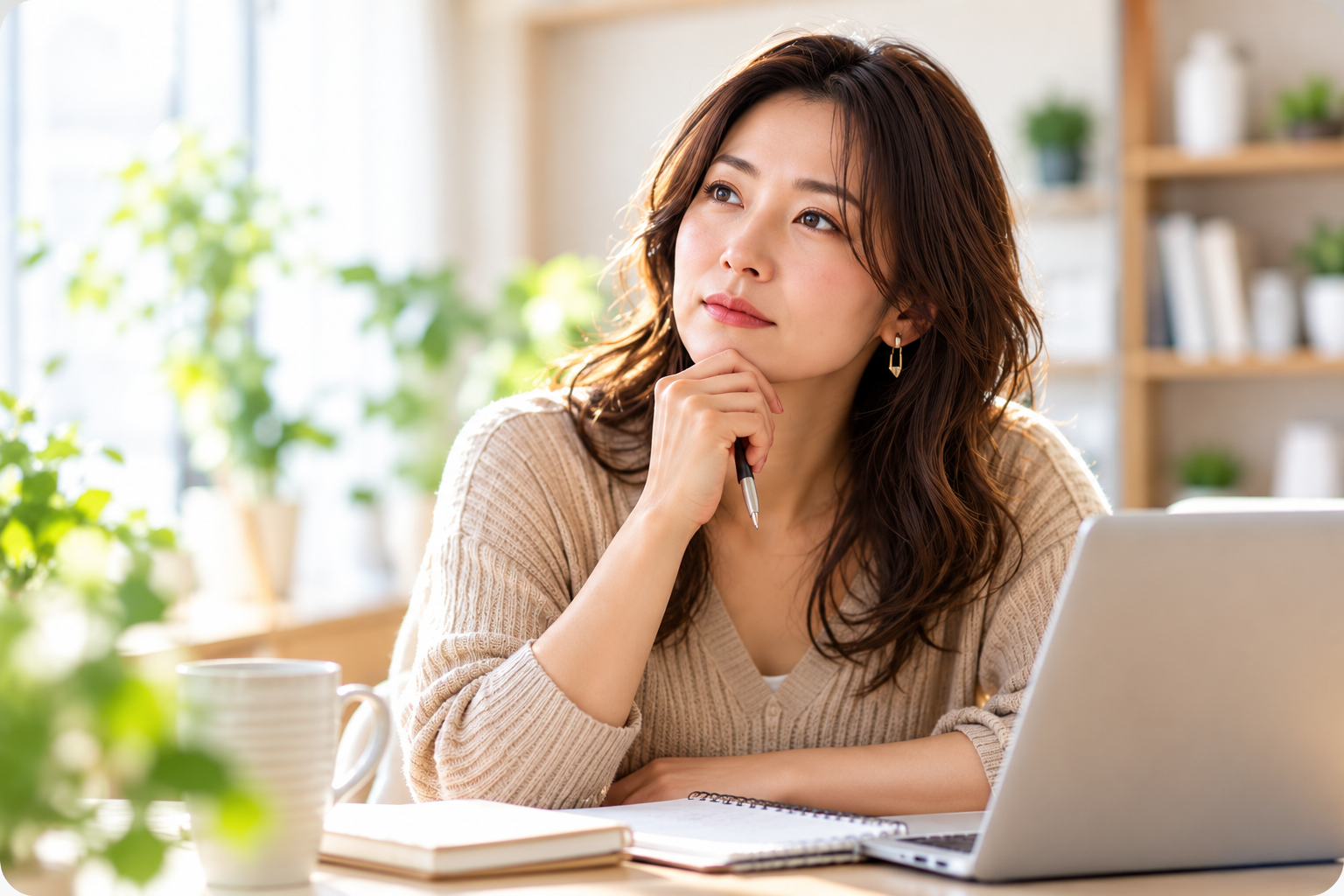 これからの働き方を考える女性